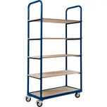 Trestles Policový vozík HIGH Barva: modrá W06-MODRA