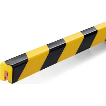 Stavební profil Ochranný profil pro ostré hrany, samolepící, barva žluto-černá, délka 1 m, balení 5 ks