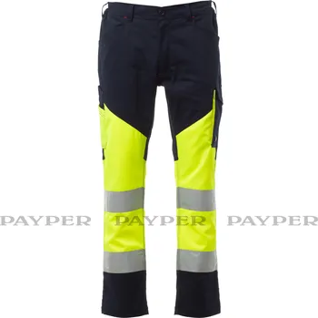 montérky Letní pracovní kalhoty Payper WORKING SUMMER Barva: Žlutá Fluo/, Velikost: 2XL