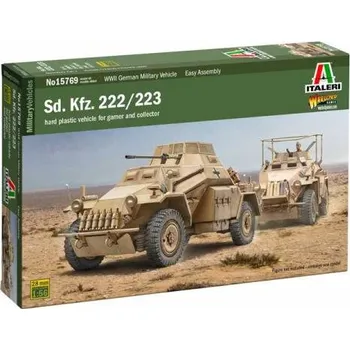 Plastikový model Model Kit military 15769 - Sd. Kfz. 222-223 (1:56)
