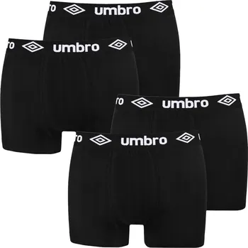 Pánské spodní prádlo UMBRO BOKSERKI 4PAK BLACK/BLACK/BLACK/BLACK M Velikost: M