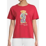 Dámské červené triko Ralph Lauren - Velikost M, Barva Červená 56048 211905673001