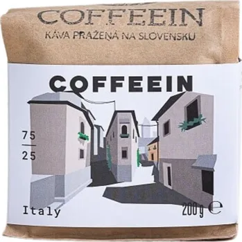 Káva COFFEEIN Italy - espresso směs zrnková káva 200g