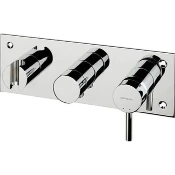 Vodovodní baterie Sanindusa TUBE Baterie sprchová podomítková s přepínačem 531670111 OUTLET