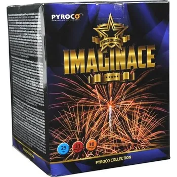 Zábavní pyrotechnika IMAGINACE - kompakt, baterie 25 ran / 30mm