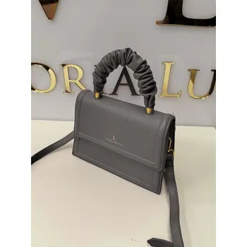 Kabelka Dámská stylová šedá kabelka , VELIKOST UNI