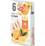 čajové svíčky 6ks - Ginger Orange