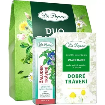 Dárková krabička DUO Balíček ŽALUDEK, TRÁVENÍ (Dárkový balíček na podporu trávení. Nejen láska, ale i zdraví prochází žaludkem.)