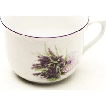 hrnek 270ml R -LEVANDULE, čes.porcelán