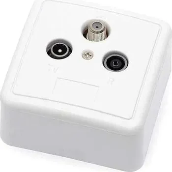 Elektrická zásuvka Zásuvka anténní účastnická koncová EMP Centauri TS