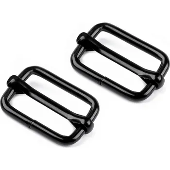 Kabelka Posunovač na popruhy šíře 20 mm - černý lak