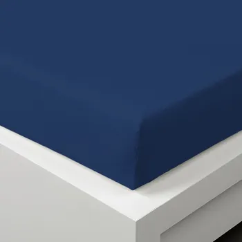 Prostěradlo Jersey prostěradlo s elastanem tmavě modré: 90x200cm
