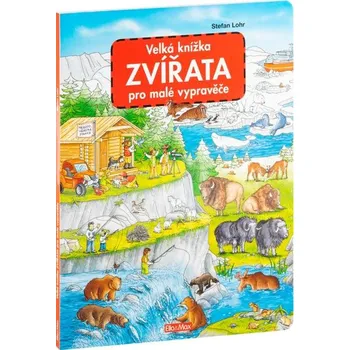 Leporelo Veľká kniha zvierat pre malých dobrodruhov