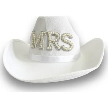 Klobouk Lean Kovbojský klobouk - MRS bílý