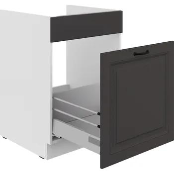 Stolarz Lempert Kuchyňská skříňka STILO 60 ZL 15 BB PREMIO BOX Zvolte barevné provedení: STILO - GRAFIT / BÍLÁ