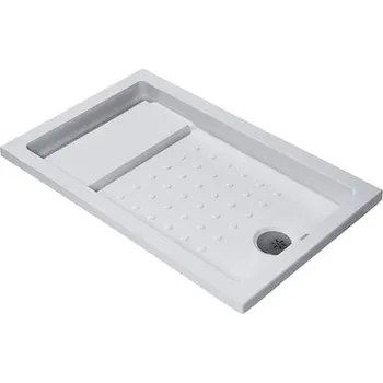 Sprchová vanička Sanindusa STRADO Vanička sprchová akrylátová obdelníková 120x80x4 cm 800670 OUTLET