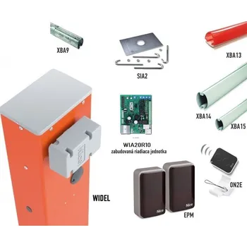 Pohon brány Závora NICE WIDEL7 kit se 7m ramenem a příslušenstvím