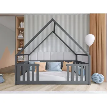 Postel Dětská postel Mayalo, Rozměr postele: 80x180 cm, Barva: šedá MIRJAN 5903211349133