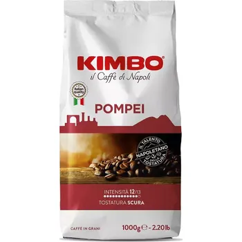 Káva Zrnková káva Kimbo Pompei 1kg