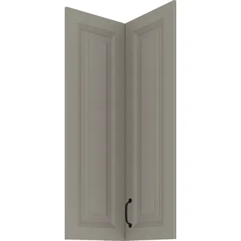 Kuchyňská skříňka Stolarz Lempert Kuchyňská skříňka STILO 60x60 GN 90 2F (90°) Zvolte barevné provedení: STILO - CLAY GREY / BÍLÁ