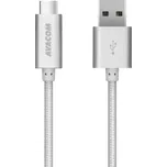 AVACOM TPC-100S kabel USB - USB Type-C, 100cm, stříbrná