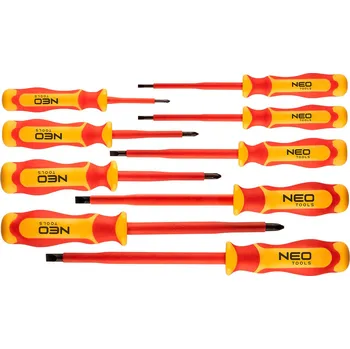 Šroubovák Sada el.šroubováků 1000V 9ks CrV NEO tools