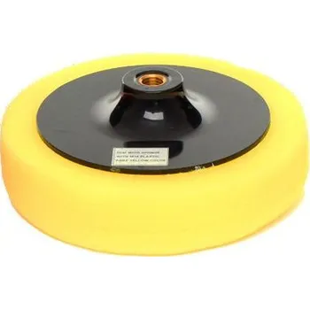Příslušenství k brusce Leštící houbička žlutá 150mm, Kraft&Dele KD1596