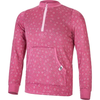 Pánská mikina BARIDI wear Mikina hřejivá kapsa - růžová Velikost oblečení: 146