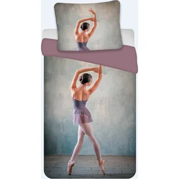 Povlečení 2dílné bavlněné povlečení BALERÍNA