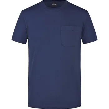 Pánská móda Pánské triko JAMES NICHOLSON JN920 NAVY S