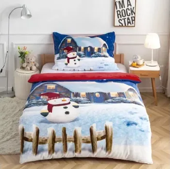 Povlečení Povlečení MICROPLYŠ - ZIMA