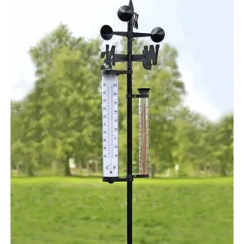 Meteostanice Garden of eden Meteorologická stanice s teploměrem a srážkoměrem