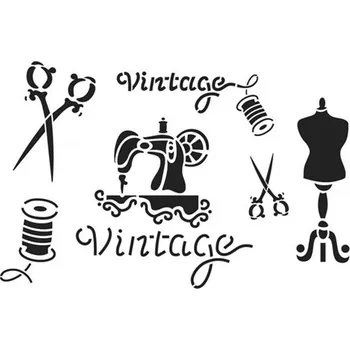 Šablona Švadlenka, 20 x 30 cm, plast