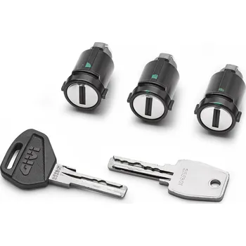 Zavazadlo na motocykl Givi SLR103 zámky s klíči pro kufry GIVI OBKEV - sada 3 ks