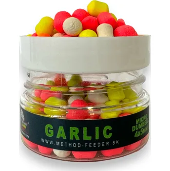 Boilies Micro Dumbell Method Feeder Fans 4x5 mm 50 ml Varianta: Micro Dumbell Česnek 4x5 mm 50 ml