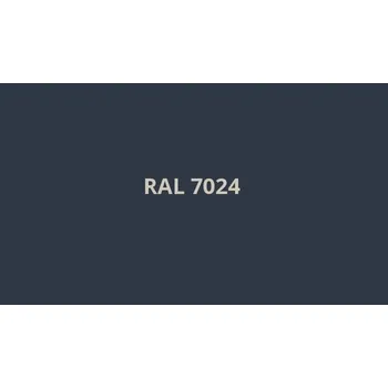 plechová krytina OMAK Plech 0,5x1250x2000mm 7024 šedý PE MAT