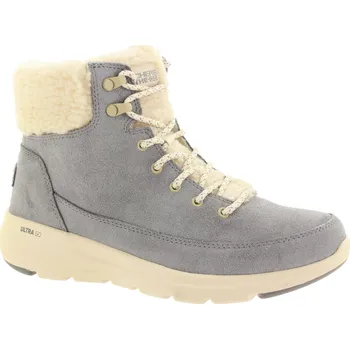 Dámská obuv SKECHERS Dámský kožený šedý kotník 16677-GRY-265 Velikost 38