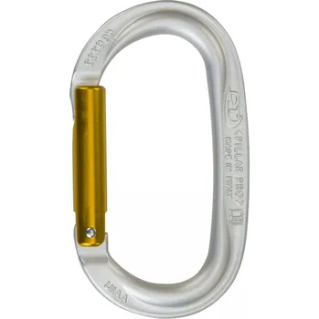 karabina Climbing Technology Pillar Pro (straight gate) Size: Onesize, Color: Silver/Yellow