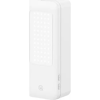 Usams stojan Multifunkční držák telefonu s LED lampou bílá/bílá ZB26501 (US-ZB265)