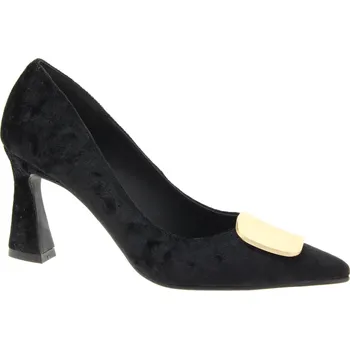 Dámské lodičky LODI Dámské černé textilní lodičky RUDILA-TE-NERGO-845 Velikost 37