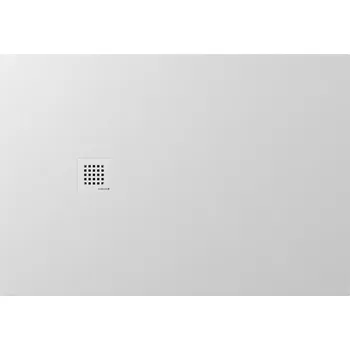 Sprchová vanička TRENECA vanička z litého mramoru s možností úpravy rozměru, 130x90cm, bílá mat 84308.11