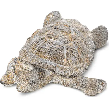 Váza DEKORAČNÍ FIGURKA BARY 15X12X6 CM ŠEDÁ