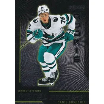 Sběratelská karetní hra insert RC karta DANIL GUSHCHIN 23-24 Metal Universe 08-09 Rookie Retro číslo R-43