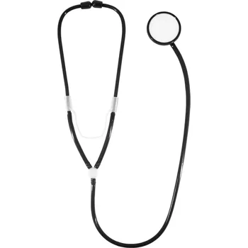 Karnevalový doplněk Party Pal Plastový stetoskop černý