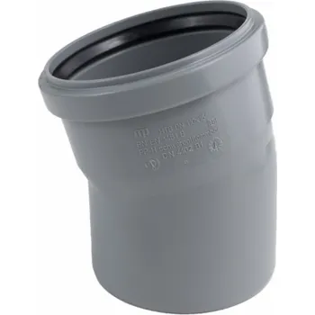 Kanalizační potrubí Vnitřní kanalizační koleno HTplus, O 110 mm, 15°