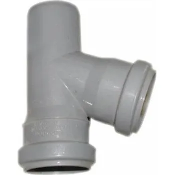 Vodovodní potrubí Vnitřní drenážní T-kus Wavin, O 40 / 40 mm, 67°