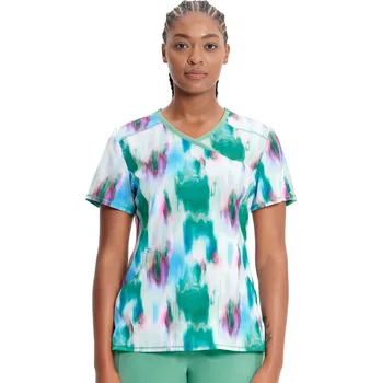 Dámská halenka Dámská pracovní halenka Cherokee Infinity s potiskem batiky CK608 AURS Velikost: M