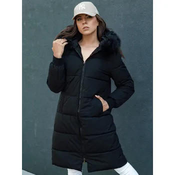 Dámský kabát Dámský kabát DSTREET TREVERSE ČERNÁ XL