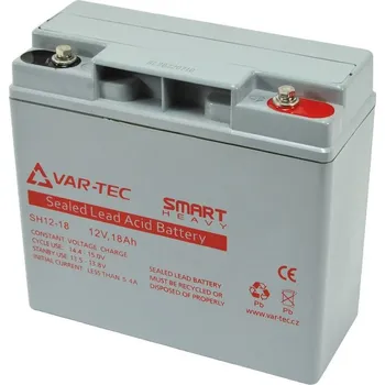 Záložní baterie Smart Heavy 12V/18Ah - akumulátor SH12-18, životnost 6-10 let
