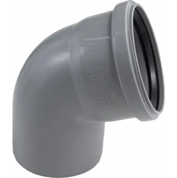 Kanalizační potrubí Vnitřní drenážní koleno HTplus, O 75 mm, 67°